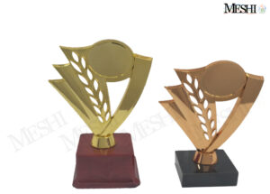 סט מגני הוקרה דגם עלה זהב